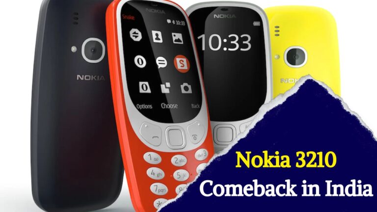 Nokia 3210 Comeback in India