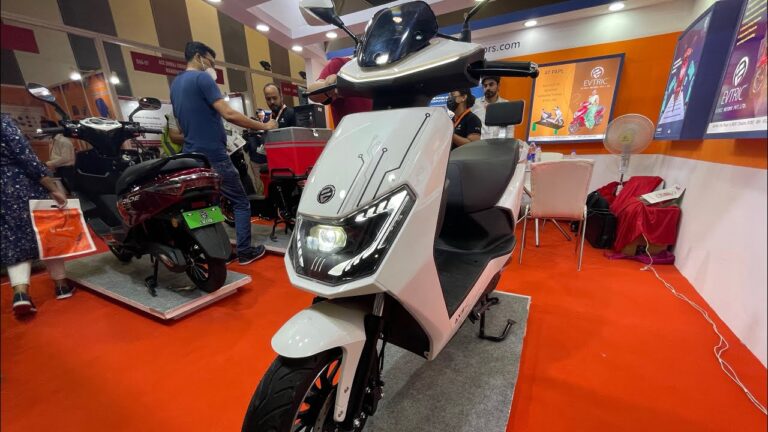 evtric axis electric scooter